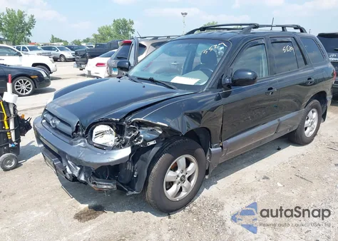 2006 Hyundai Santa Fe Gls из США, поврежденный, VIN KM8SC13D46U037019